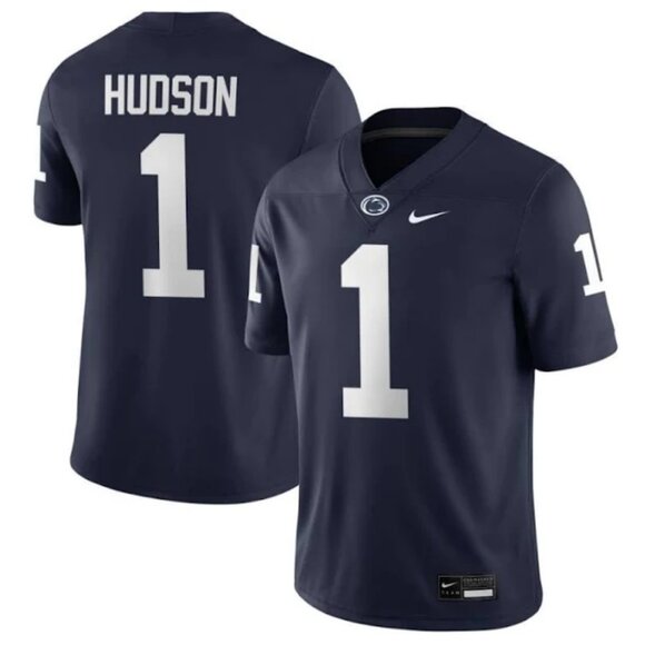 Mens YouthsKids Kyron Hudson Navy Stitched Jersey Vapor